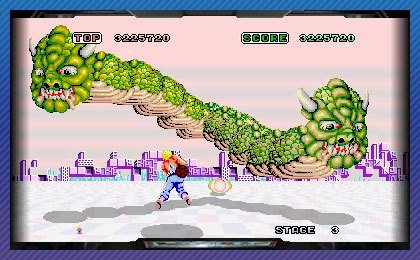 3D Space Harrier — скриншот 3