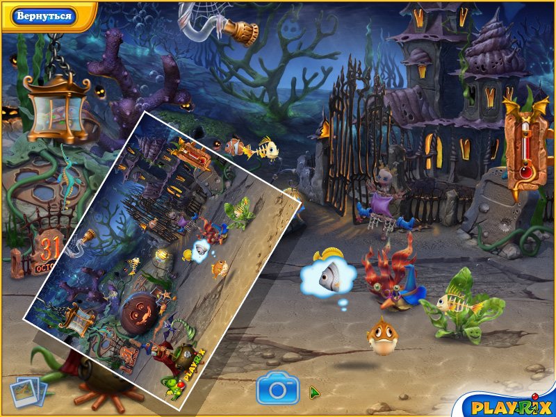 Fishdom: Spooky Splash — скриншот 1
