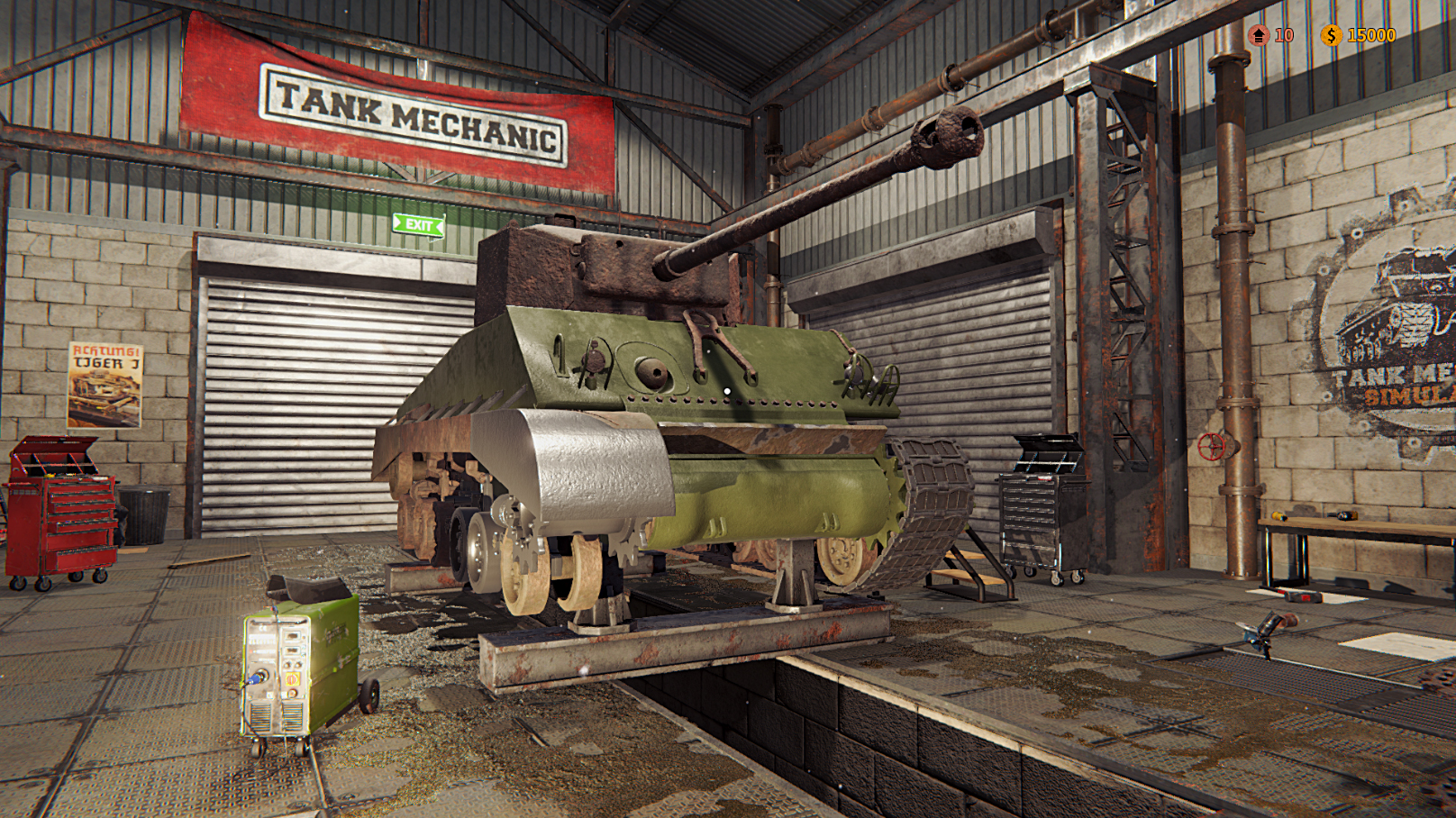 Tank Mechanic Simulator — скриншот 8