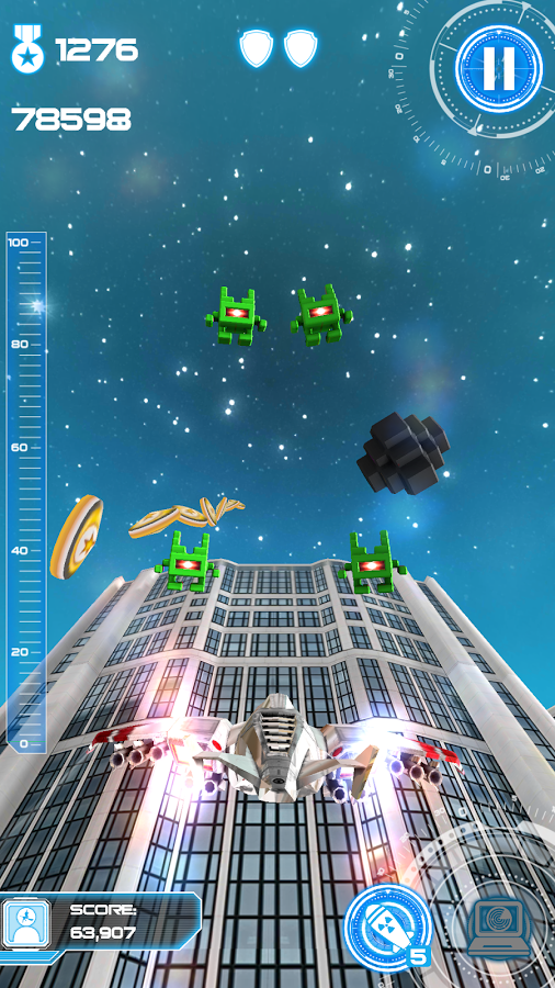 Jet Run: City Defender — скриншот 8