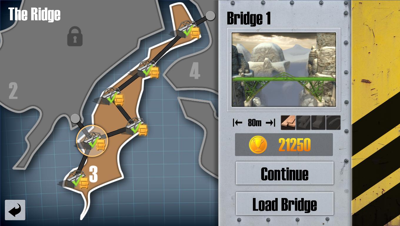 Bridge Constructor — скриншот 3