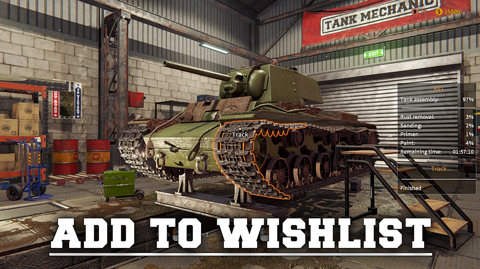 Tank Mechanic Simulator - кадр 7