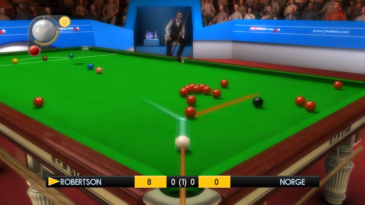 WSC Real 11: World Snooker Championship — скриншот 3