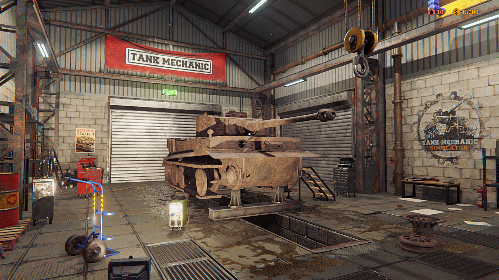Tank Mechanic Simulator — скриншот 6