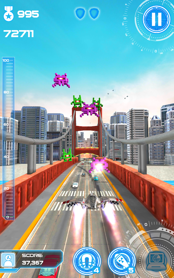 Jet Run: City Defender — скриншот 5