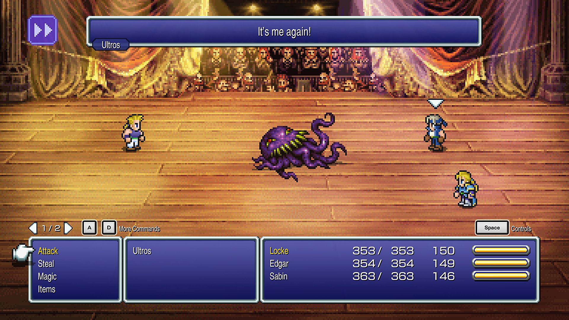 Final Fantasy VI Pixel Remaster — скриншот 1