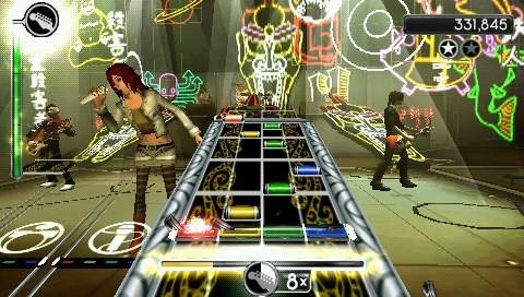 Rock Band Unplugged — скриншот 3