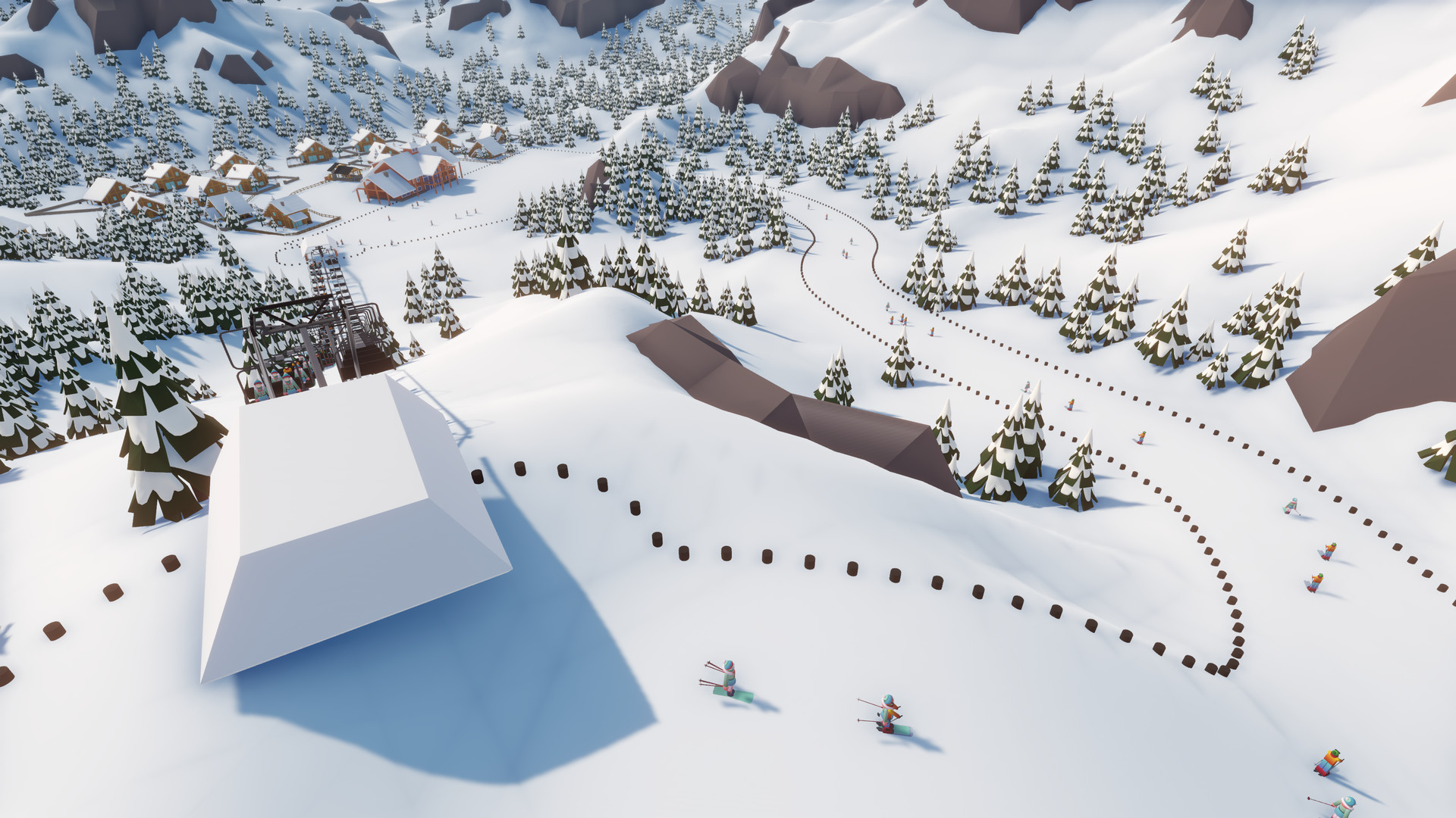 Snowtopia: Ski Resort Tycoon — скриншот 2