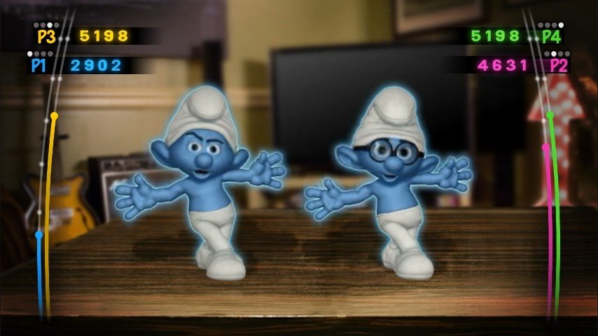 The Smurfs Dance Party — скриншот 4