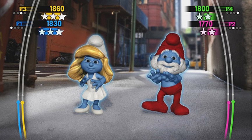 The Smurfs Dance Party — скриншот 5