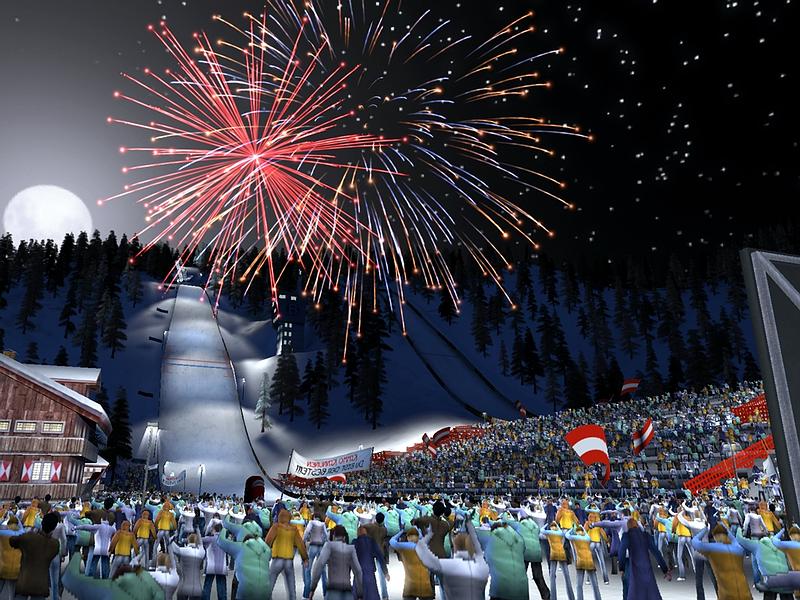 RTL Ski Jumping 2006 — скриншот 4