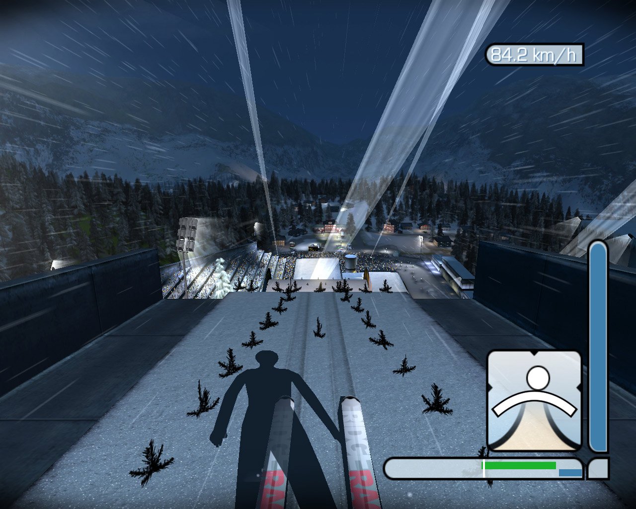 RTL Ski Jumping 2006 — скриншот 7