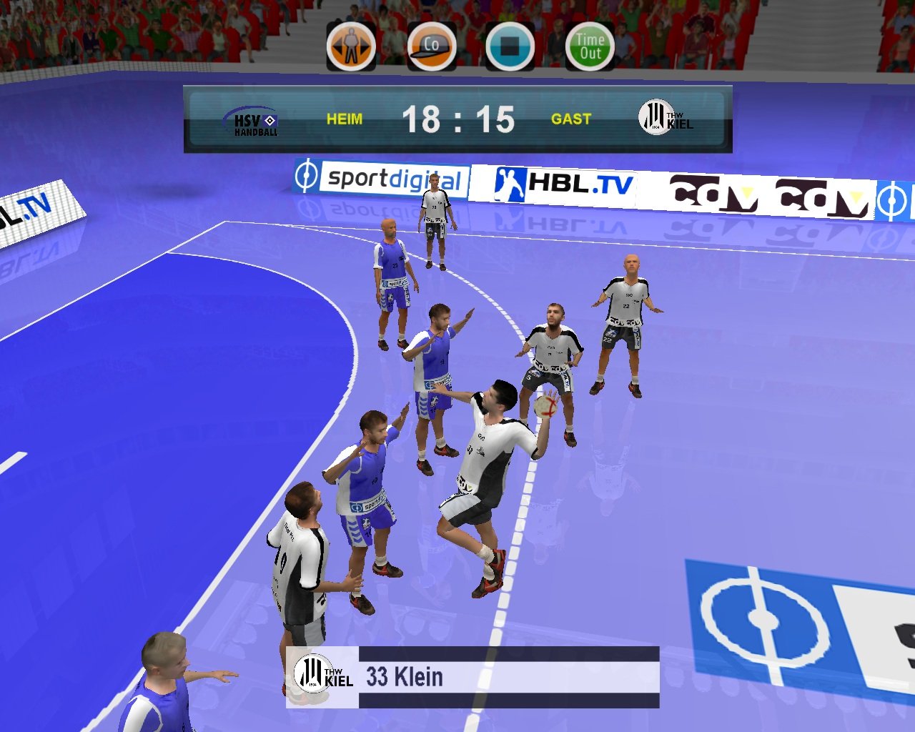 Handball Manager 2009 — скриншот 7
