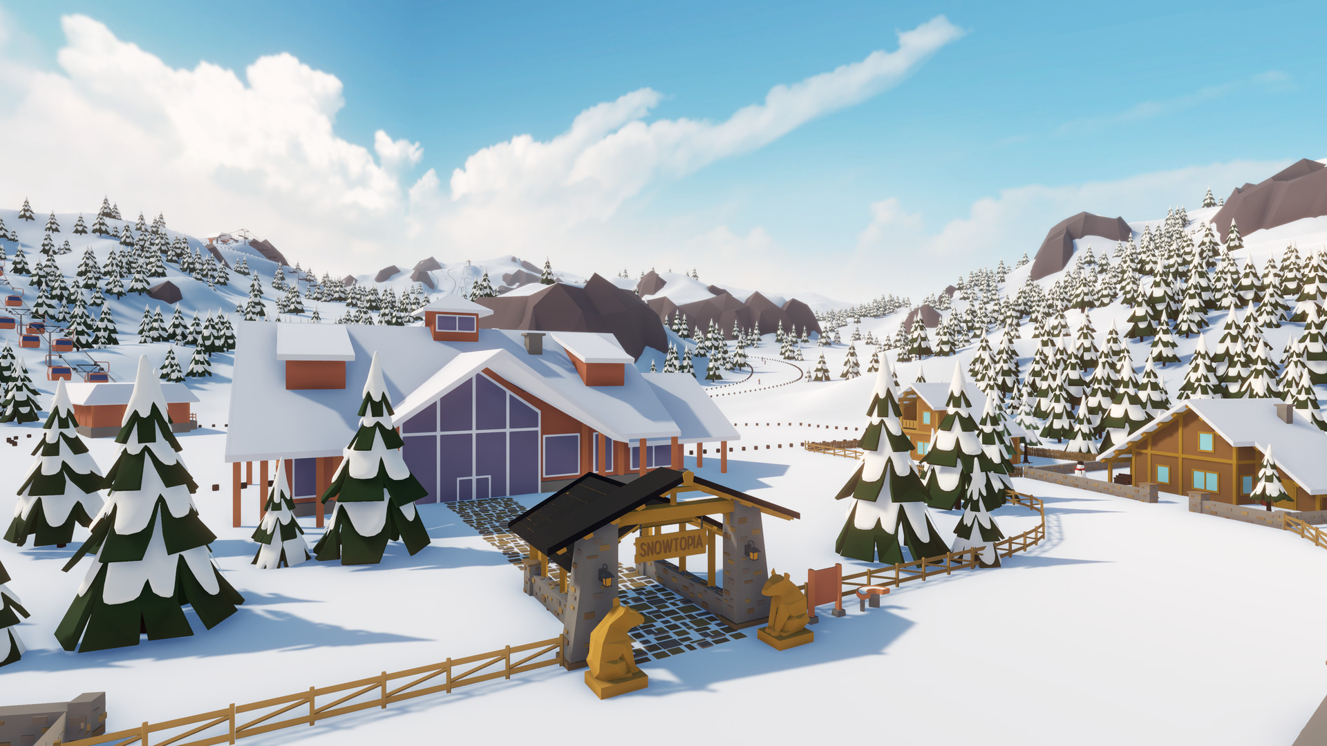 Snowtopia: Ski Resort Tycoon — скриншот 5