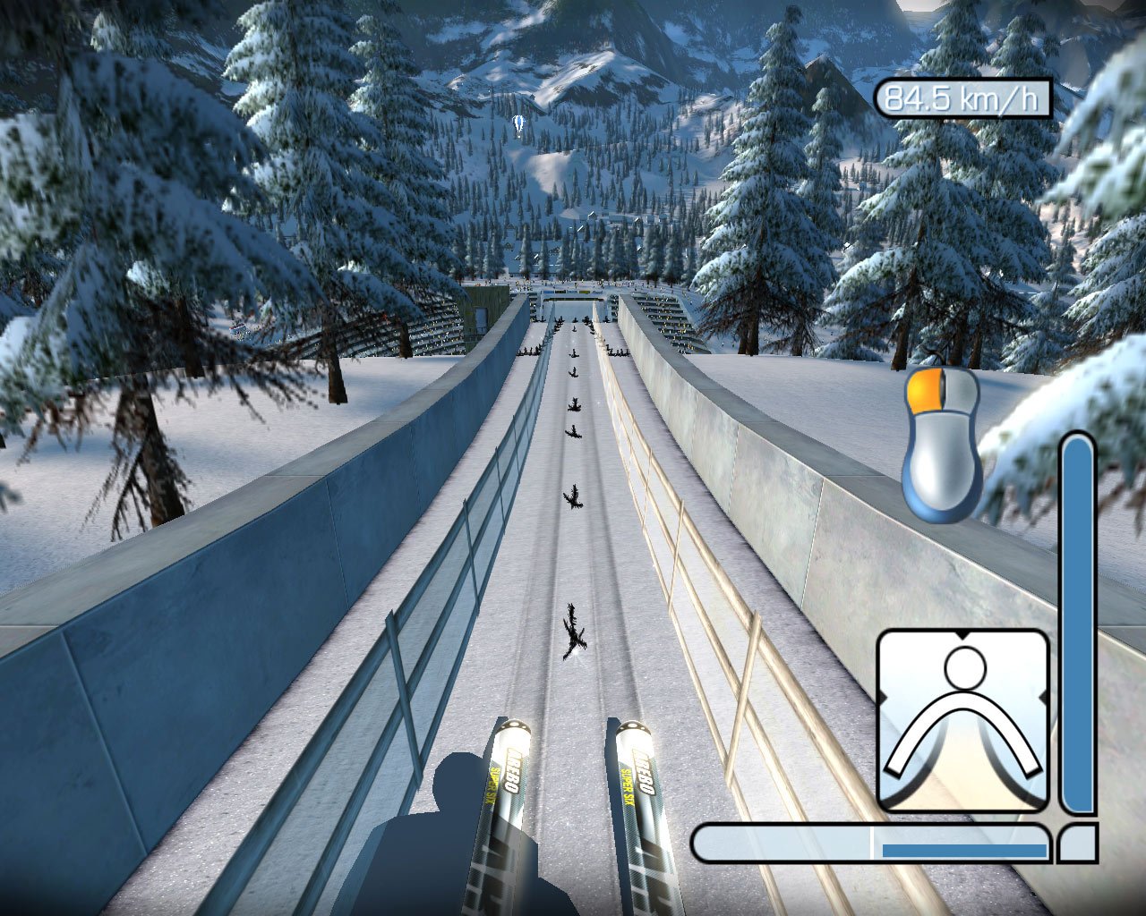 RTL Ski Jumping 2006 — скриншот 6