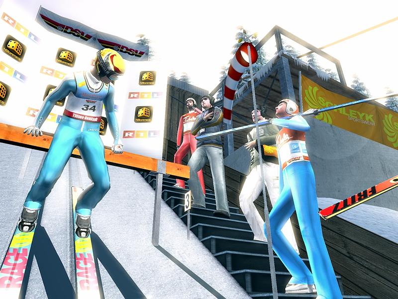 RTL Ski Jumping 2006 — скриншот 2