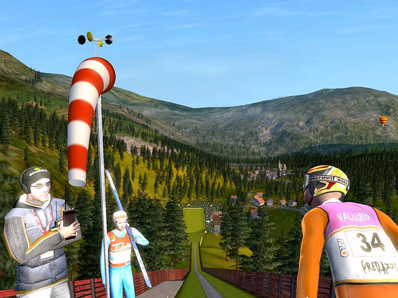 RTL Ski Jumping 2006 — скриншот 3