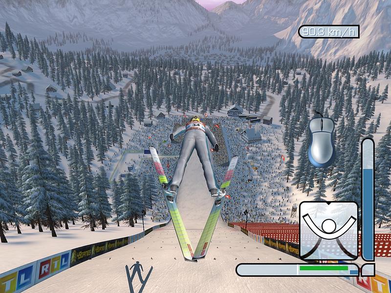RTL Ski Jumping 2006 — скриншот 1