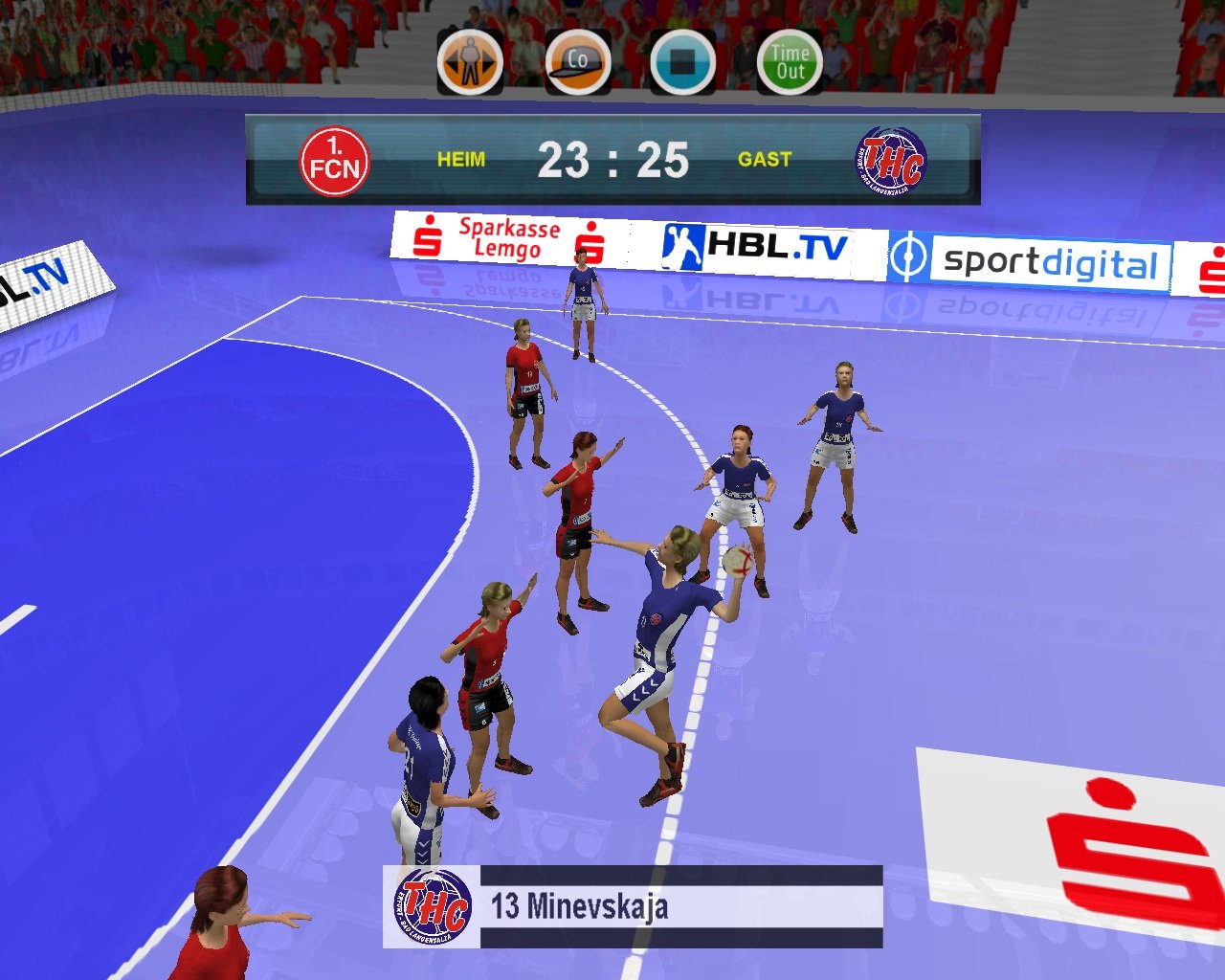 Handball Manager 2009 — скриншот 4