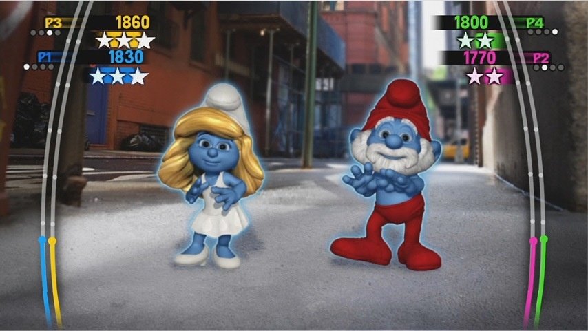 The Smurfs Dance Party — скриншот 6