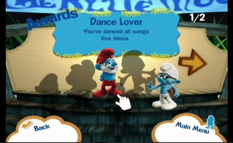 The Smurfs Dance Party — скриншот 2