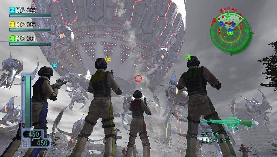 Earth Defense Force 2017 Portable — скриншот 2
