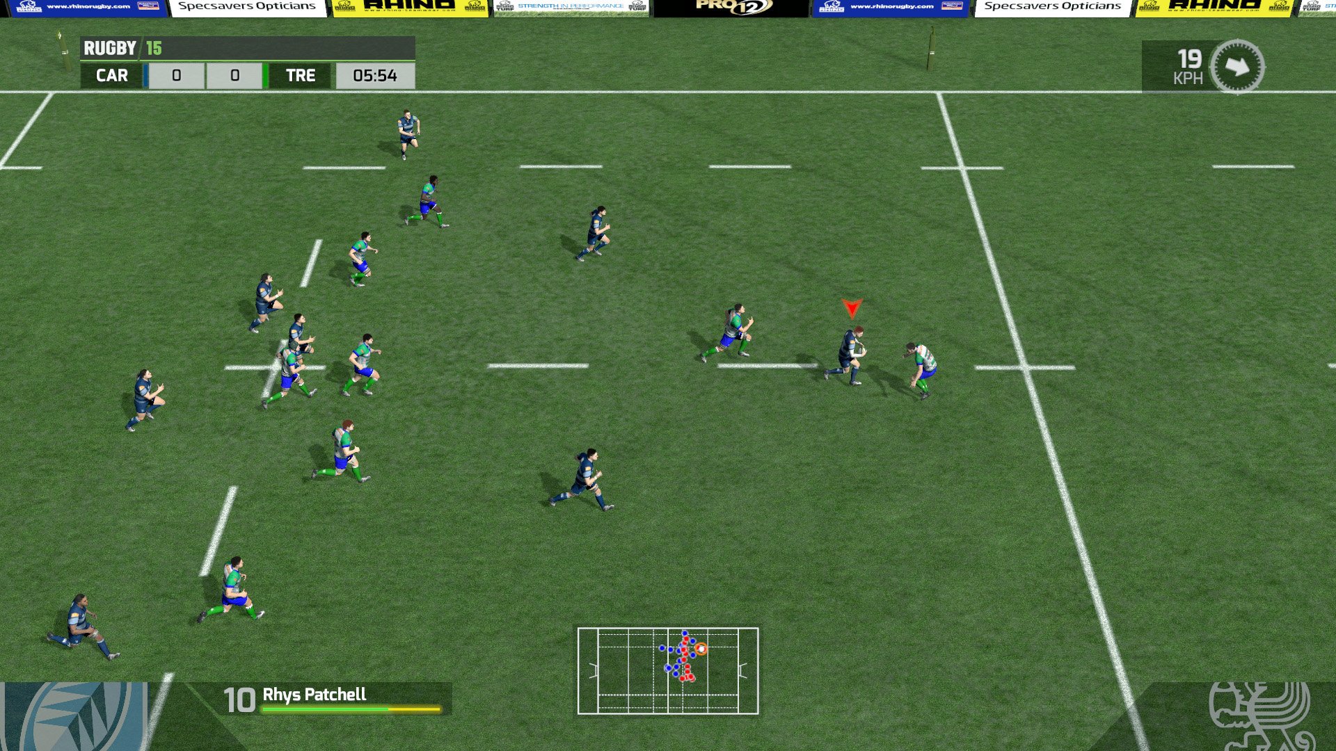 Rugby 15 — скриншот 6