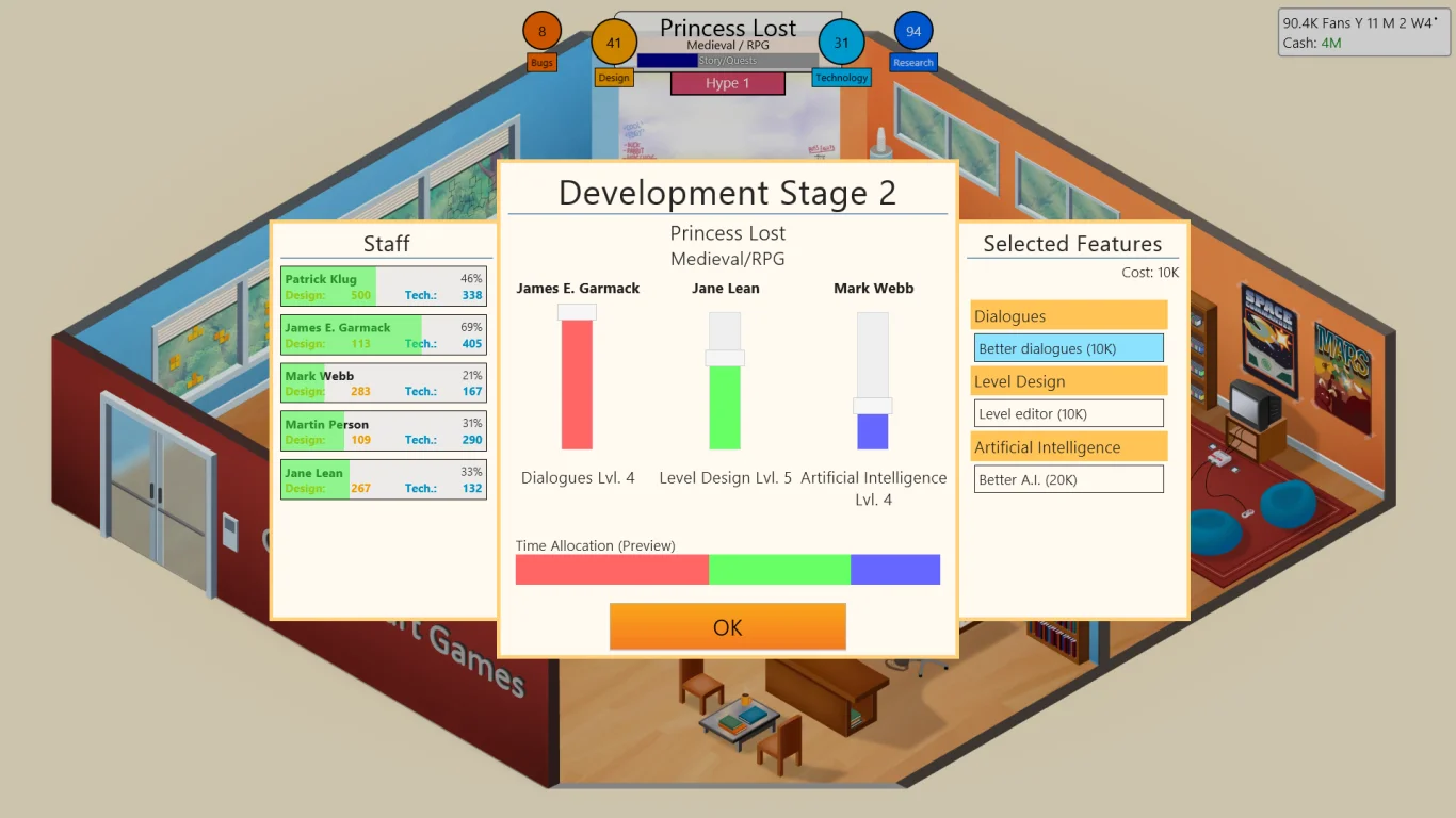 Game Dev Tycoon – обзоры и оценки, описание, даты выхода DLC, официальный  сайт игры