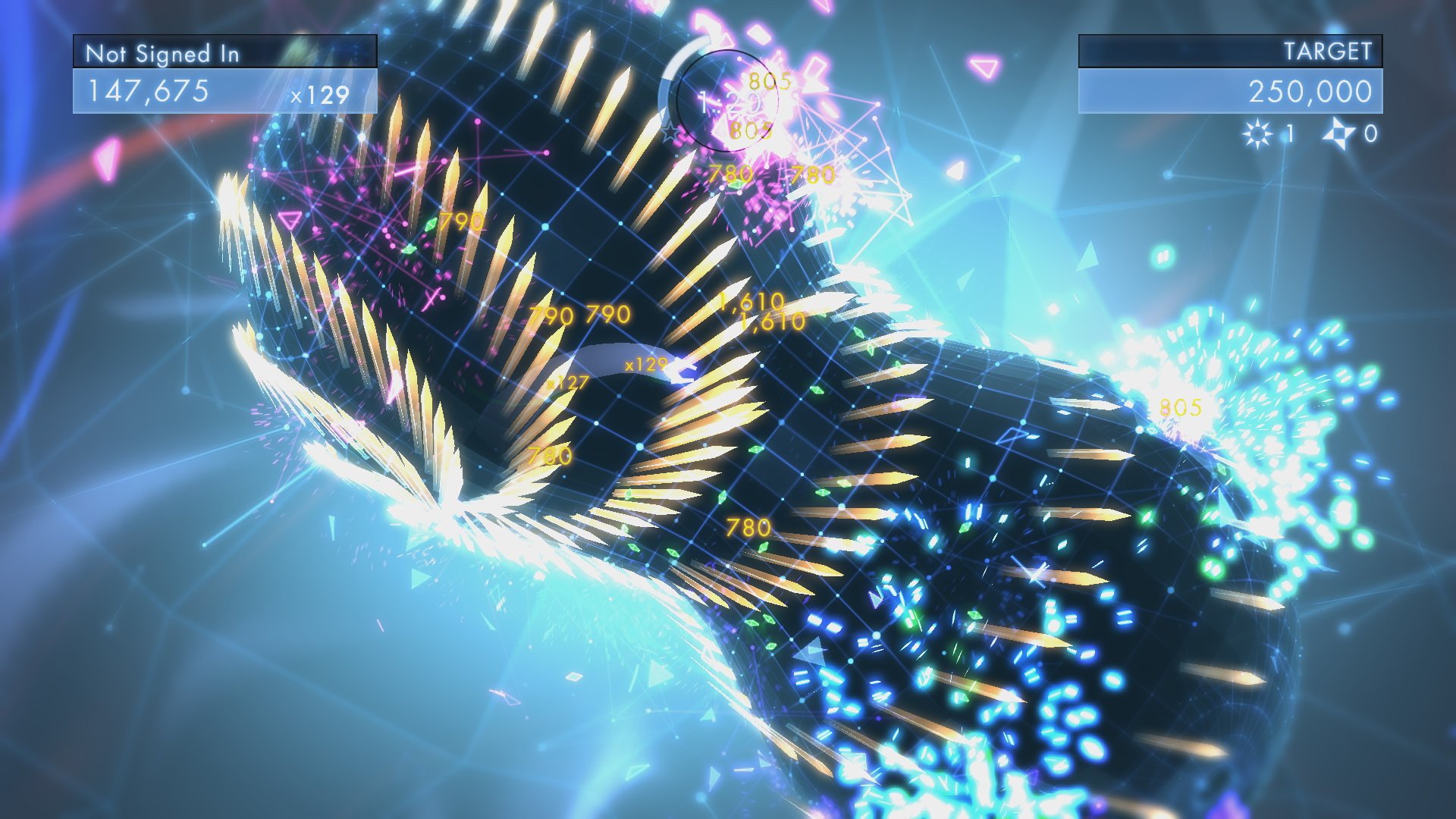 Geometry Wars 3: Dimensions — скриншот 1