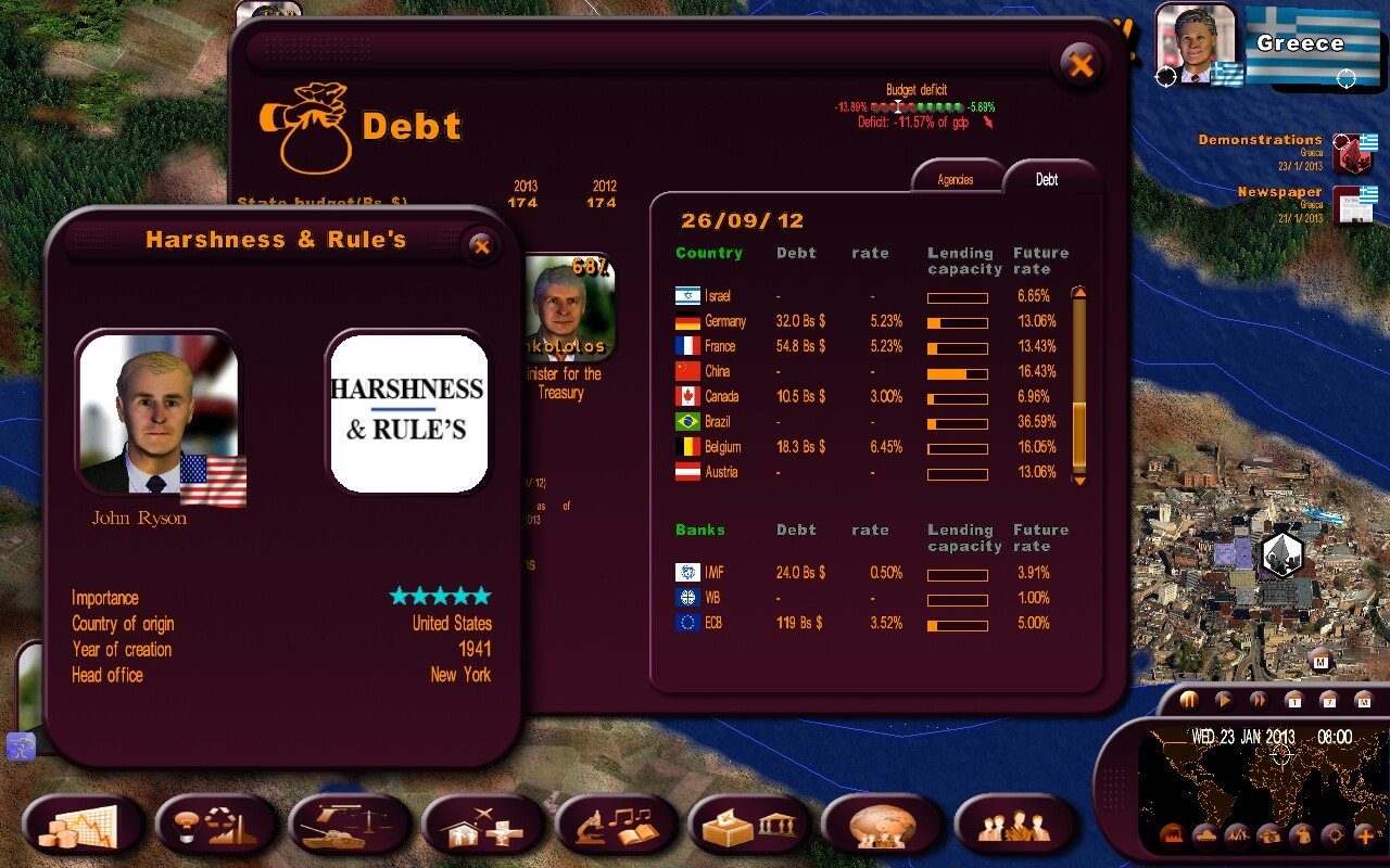 Masters of the World, Geopolitcal Simulator 3 — скриншот 5