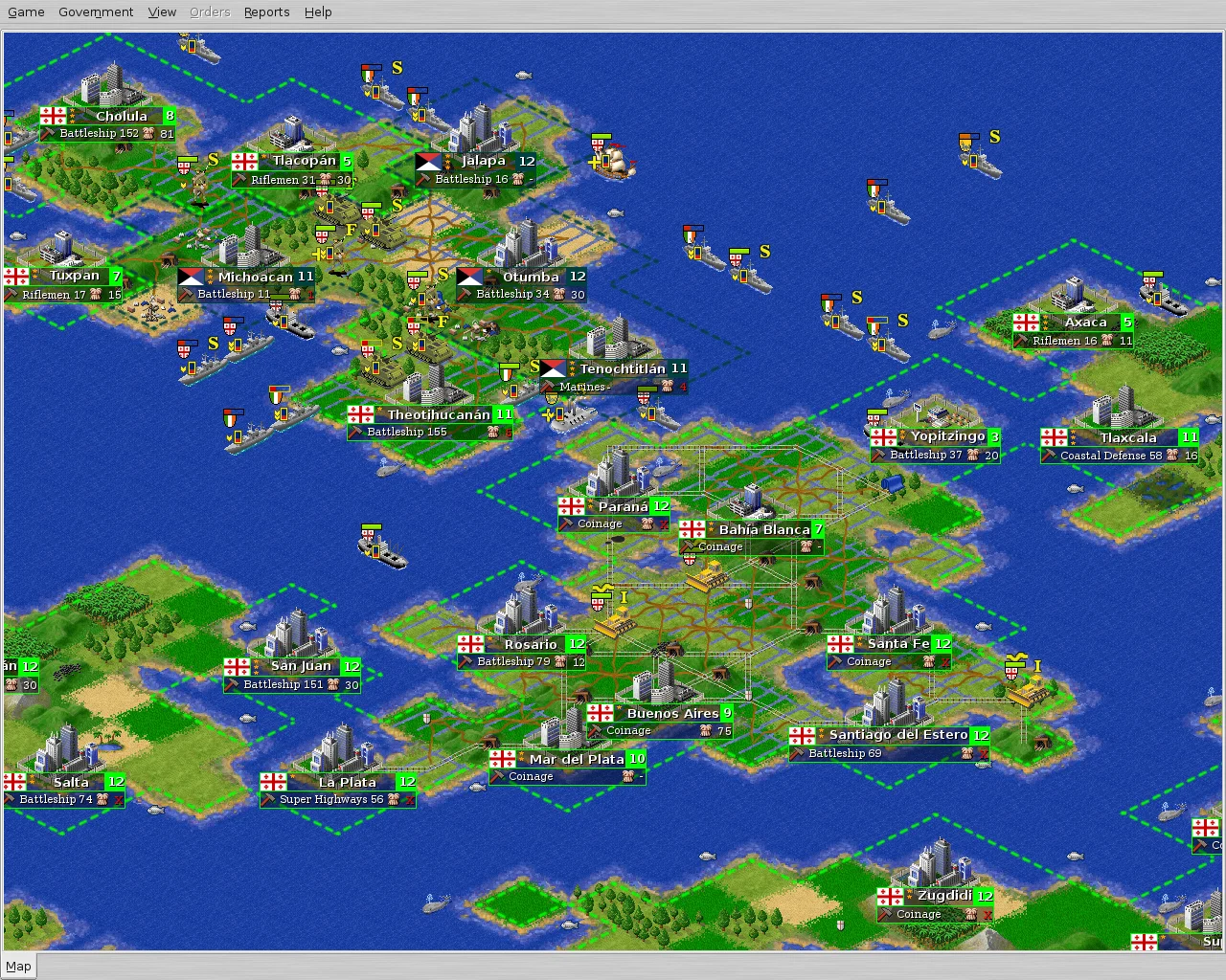 Freeciv - кадр 2