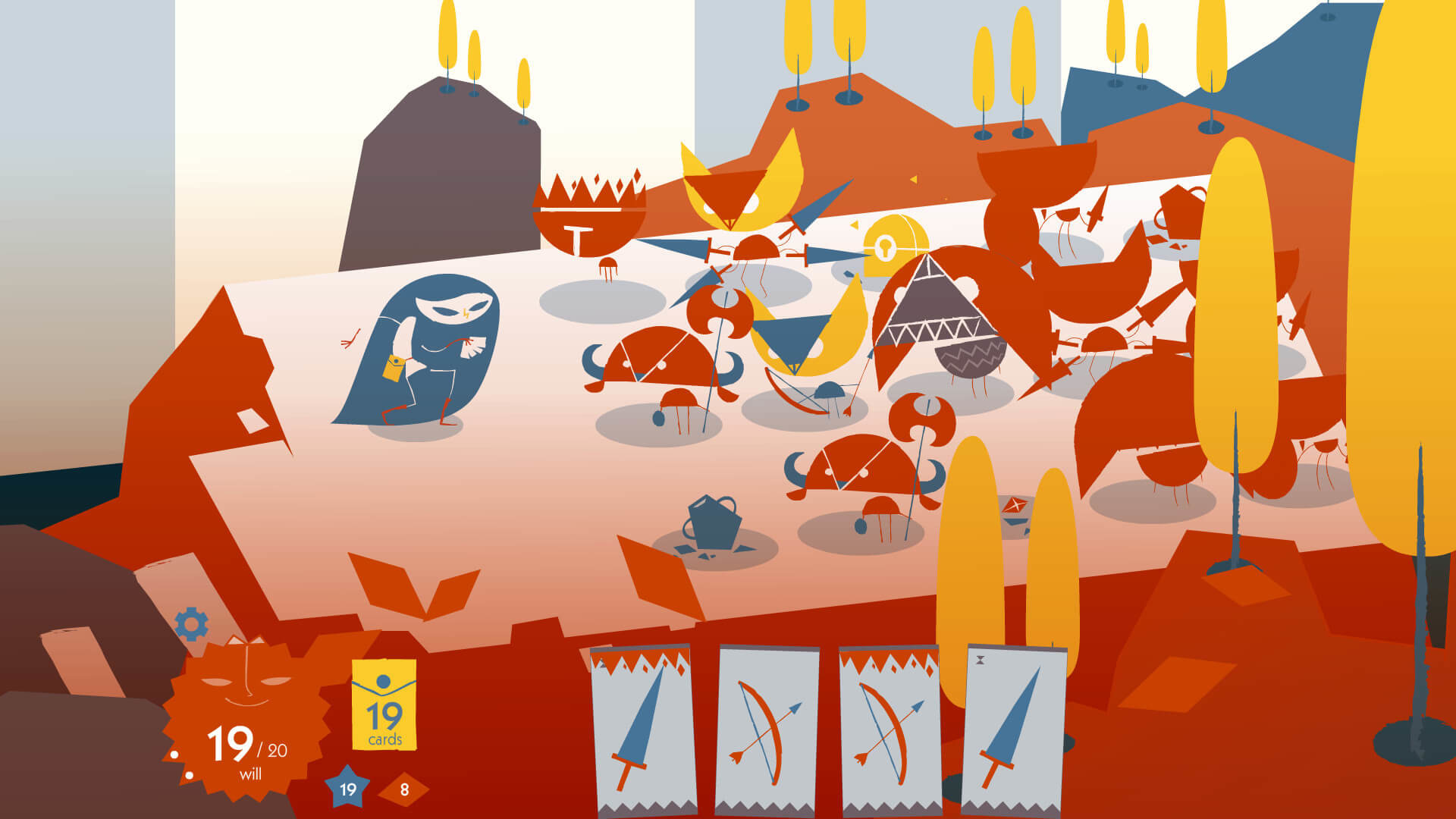Iris and the Giant: Card Deck Roguelike — скриншот 4