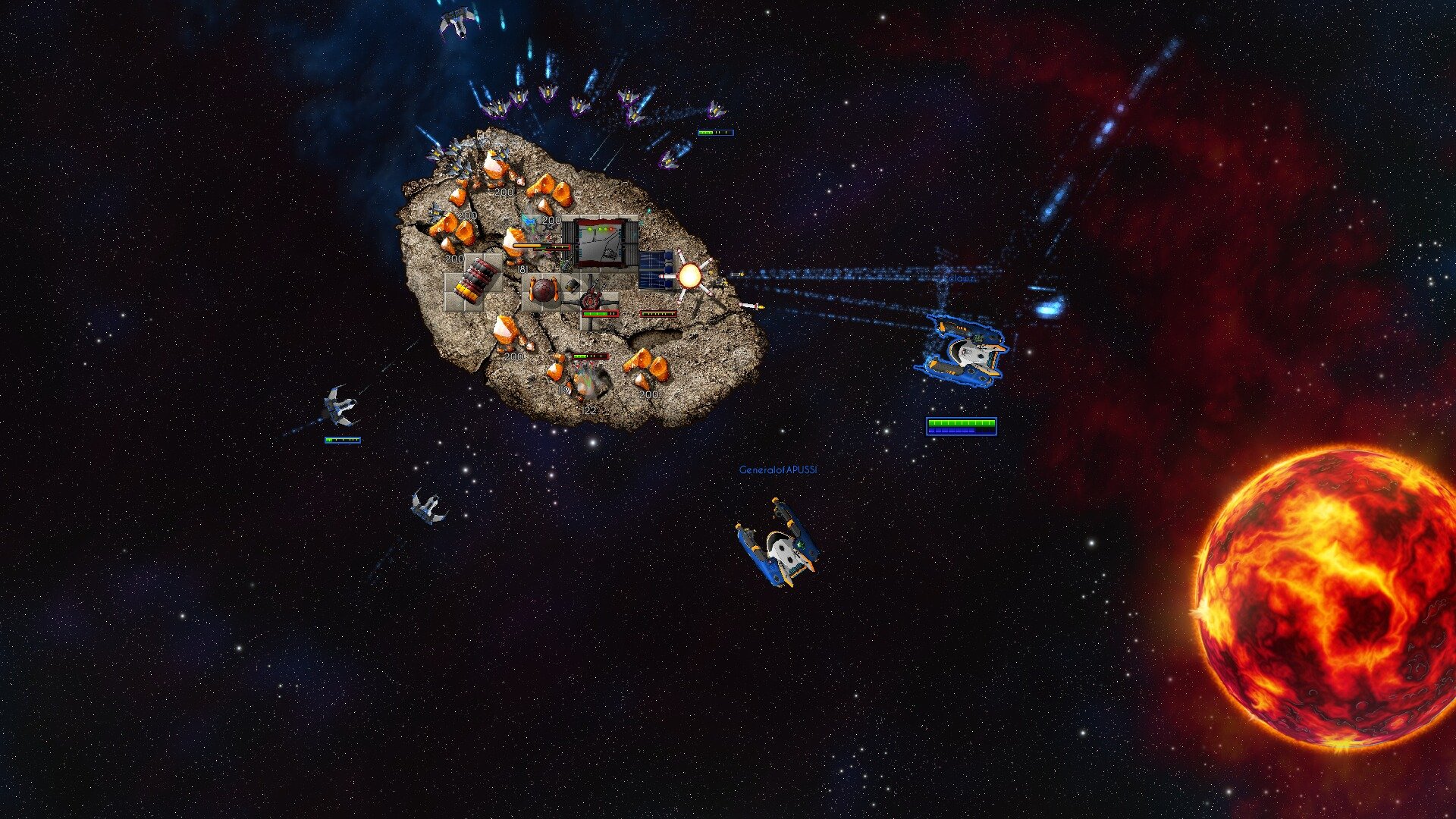 Asteroid Fight — скриншот 2
