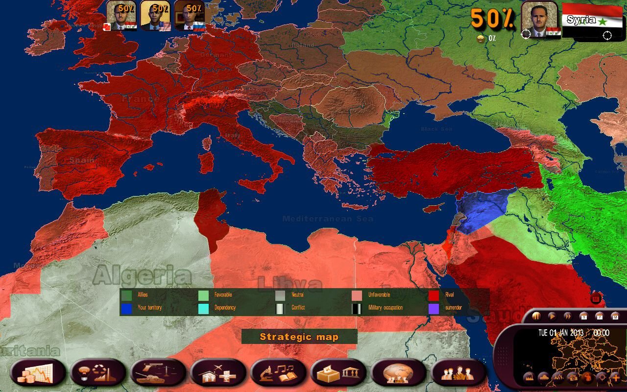 Masters of the World, Geopolitcal Simulator 3 — скриншот 8