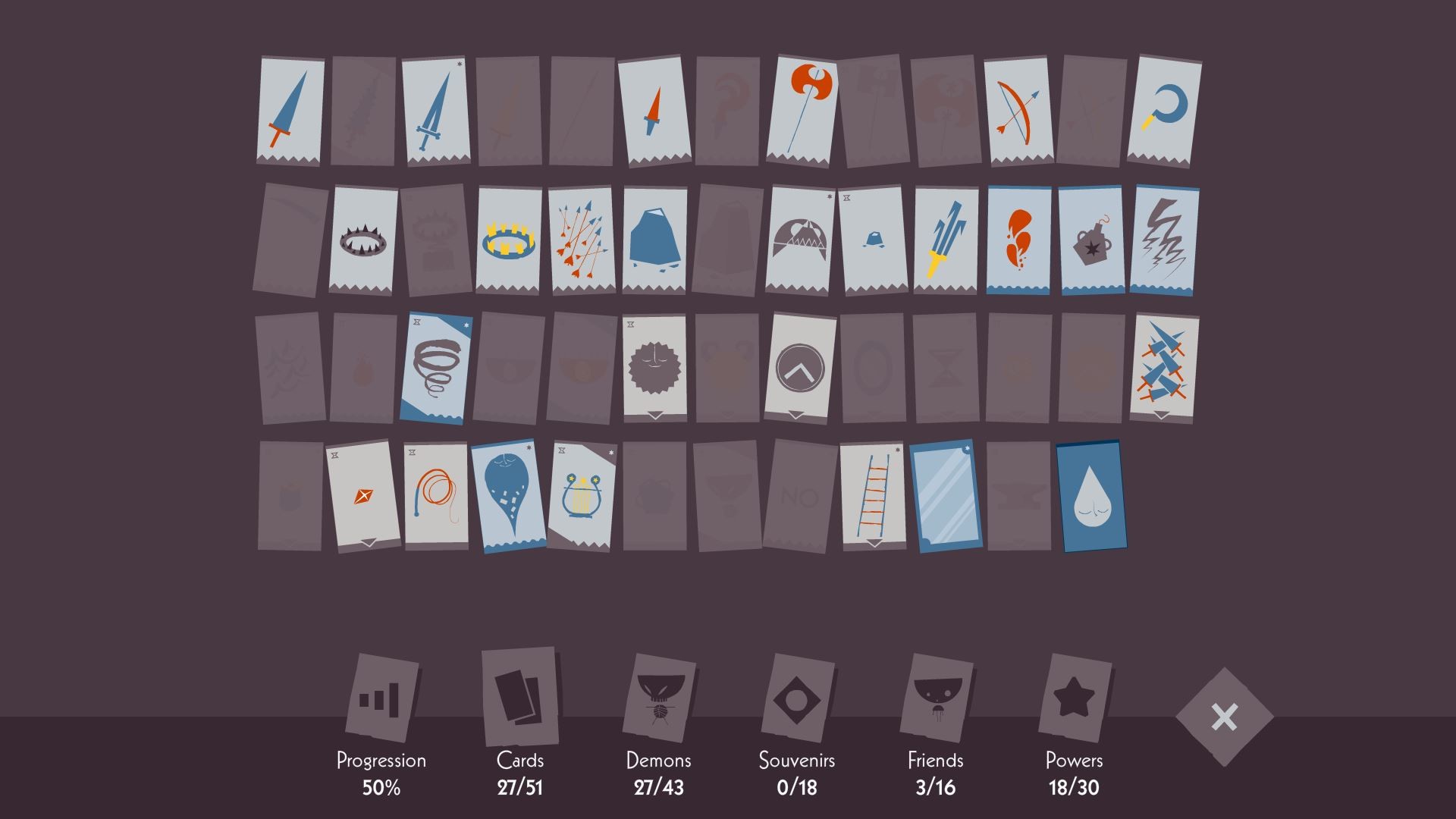 Iris and the Giant: Card Deck Roguelike — скриншот 2