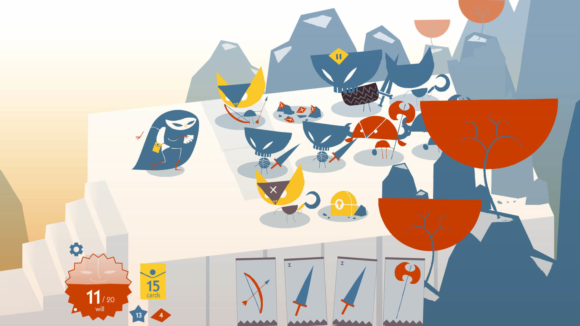 Iris and the Giant: Card Deck Roguelike — скриншот 6