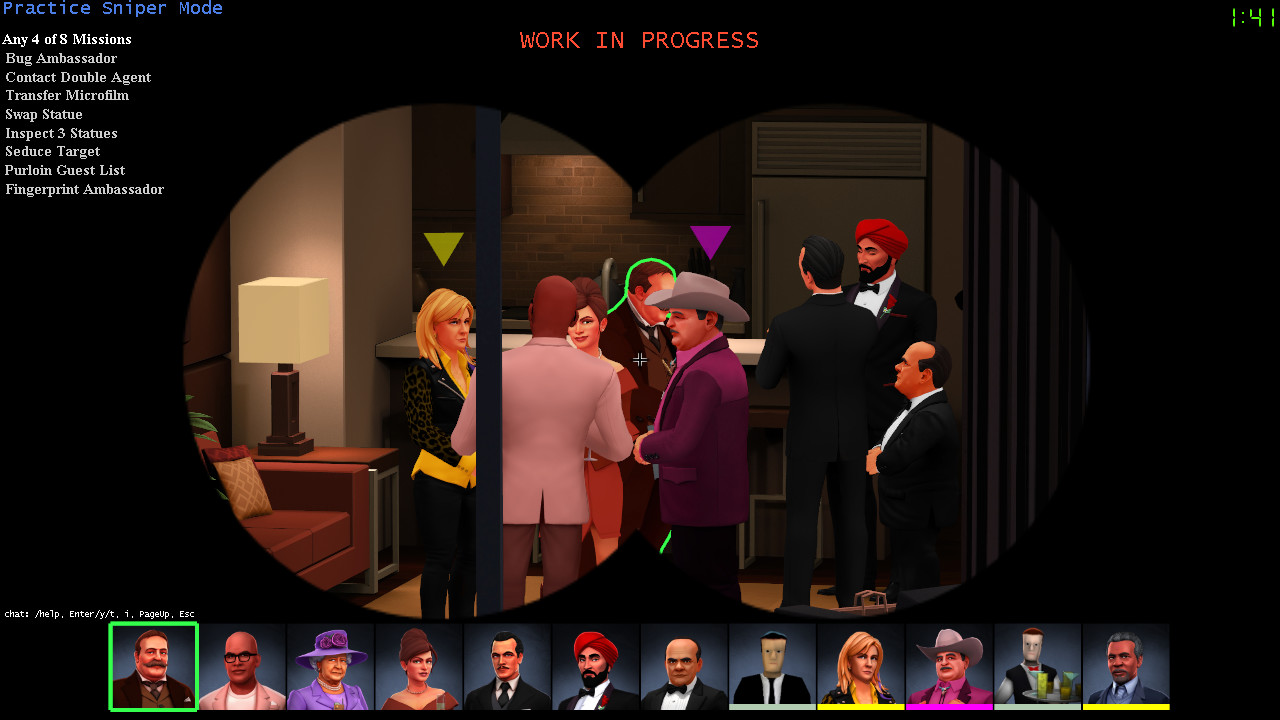 SpyParty — скриншот 4