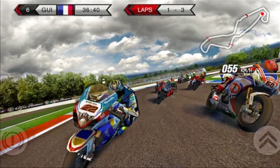 SBK15 Official Mobile Game - кадр 3