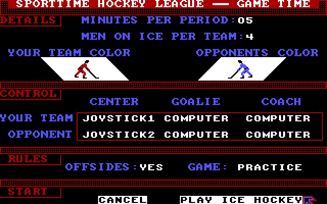 SuperStar Ice Hockey — скриншот 2