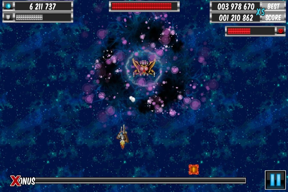 Space Shooter Blitz, A — скриншот 1