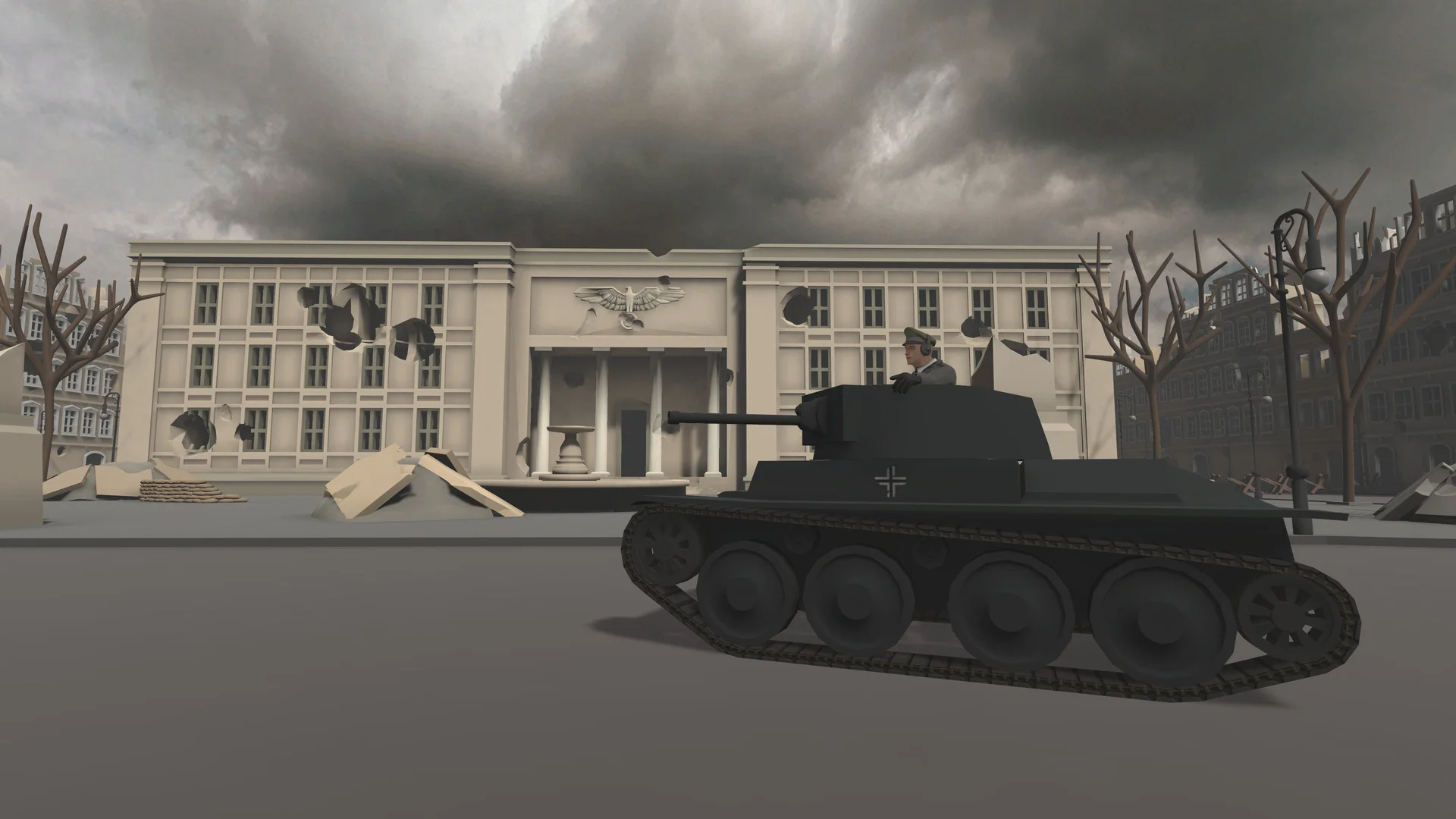 Tanks VR - кадр 1