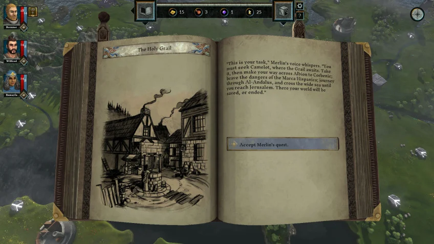 The Hand of Merlin - кадр 1