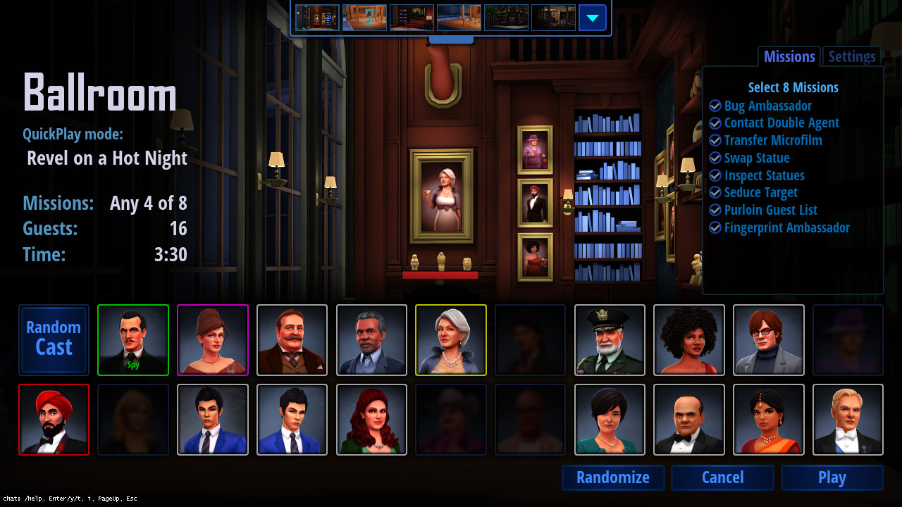 SpyParty — скриншот 3