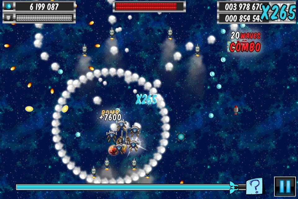 Space Shooter Blitz, A — скриншот 2