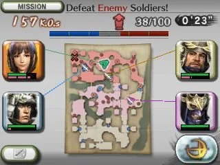 Samurai Warriors Chronicles - кадр 4