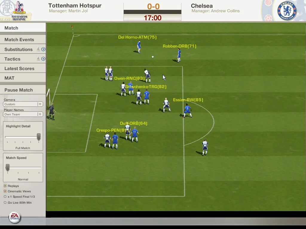 FIFA Manager 06 - кадр 9