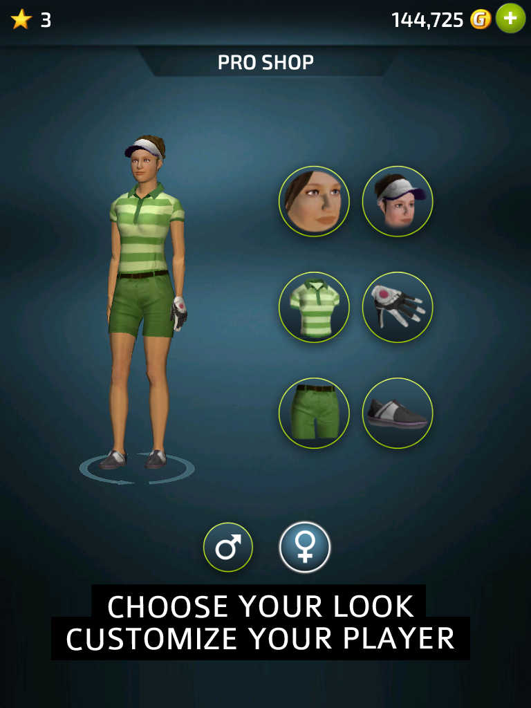 Pro Feel Golf — скриншот 5