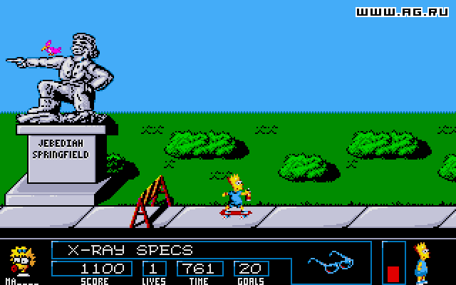 The Simpsons: Bart Simpson vs. the Space Mutants — скриншот 5