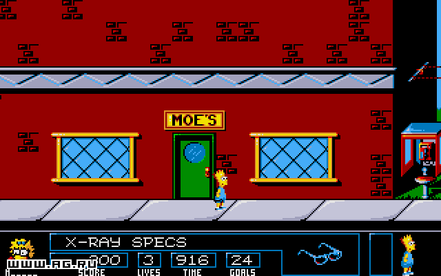The Simpsons: Bart Simpson vs. the Space Mutants — скриншот 3