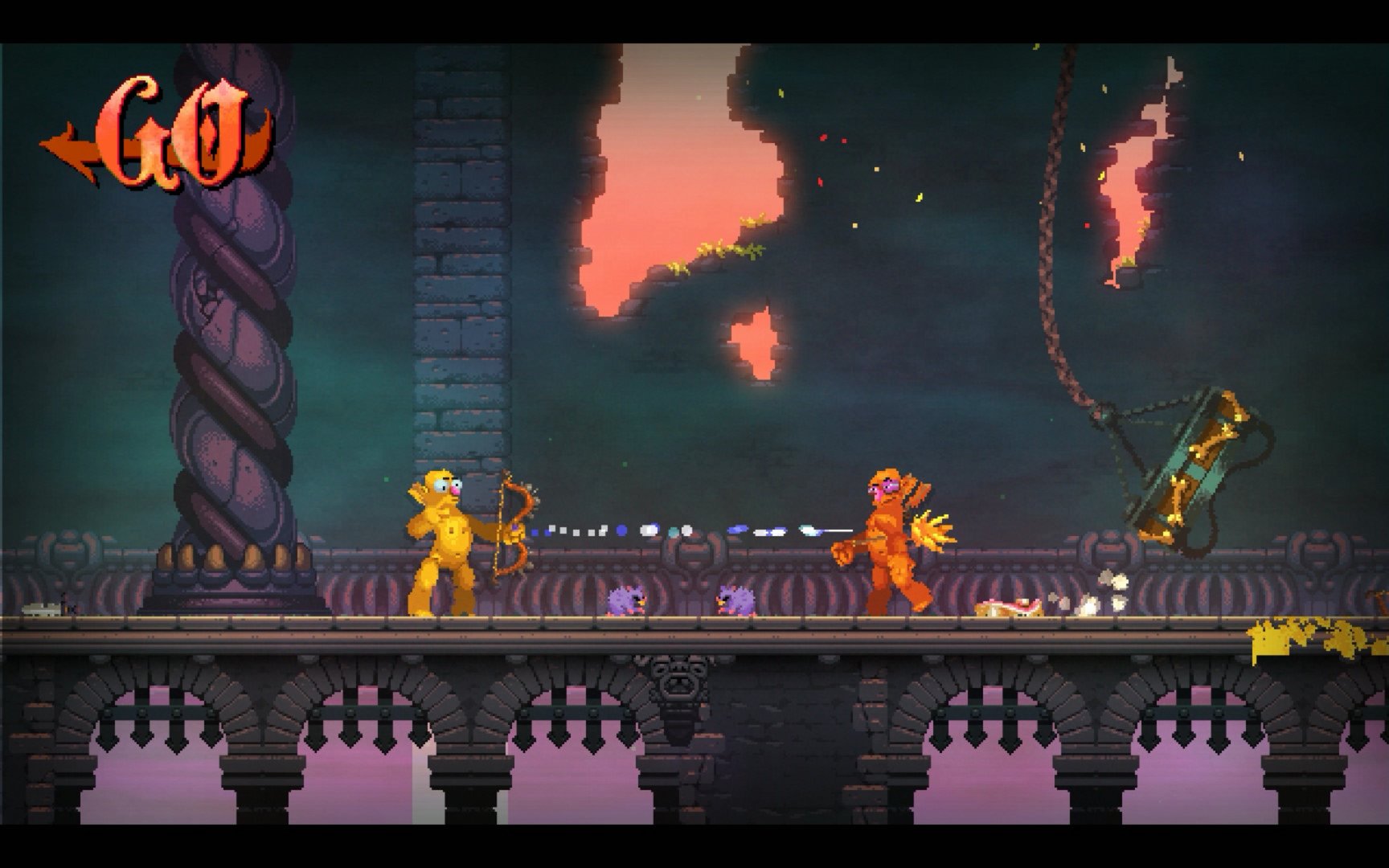 Nidhogg 2 — скриншот 4